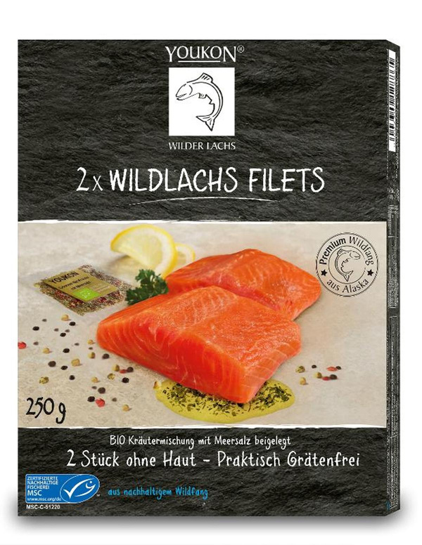 Produktfoto zu Alaska Wildlachs Filet