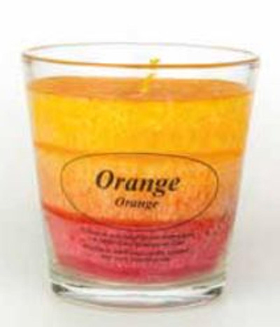 Produktfoto zu Duftkerze Orange