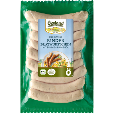 Produktfoto zu Delikatess Rinderbratwürstchen