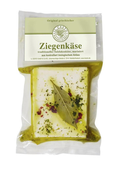 Produktfoto zu Ziegenkäse mariniert