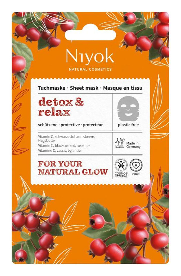 Produktfoto zu Tuchmaske detox _ relax