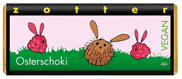 Produktfoto zu Osterschoki vegan