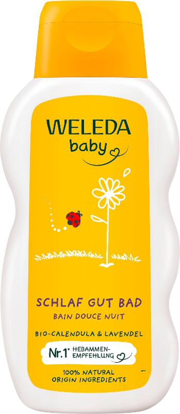 Produktfoto zu Calendula Schlaf gut Bad, Bio-Calendula und Lavendel
