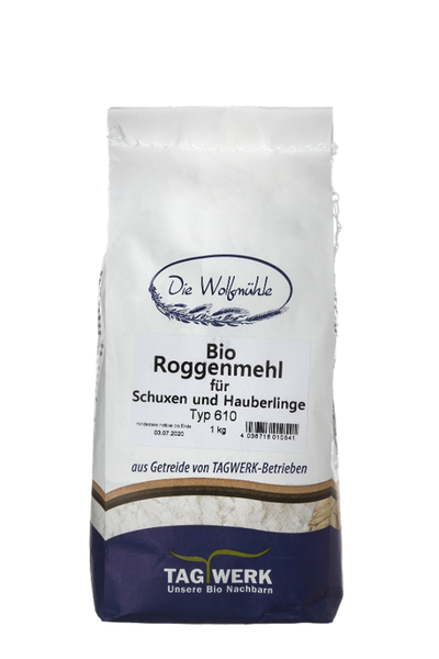 Produktfoto zu Roggenmehl 610