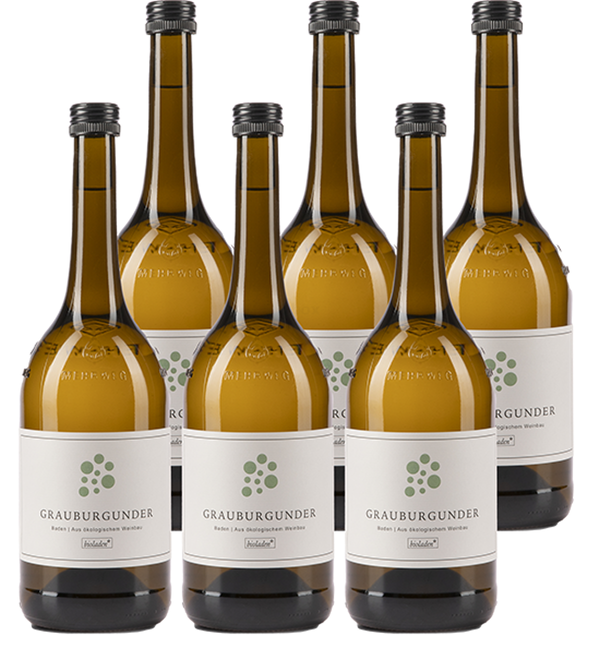 Produktfoto zu Grauburgunder Kasten - Pfandflaschen! 0,75 Liter