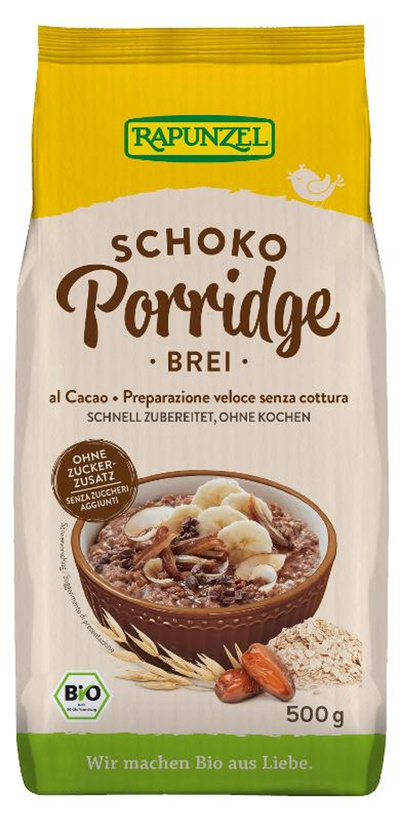 Produktfoto zu Schoko Porridge Brei