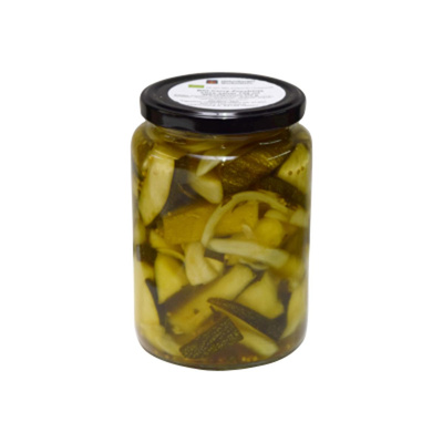 Produktfoto zu Curry Zucchinis süß-sauer aus Höhenberg