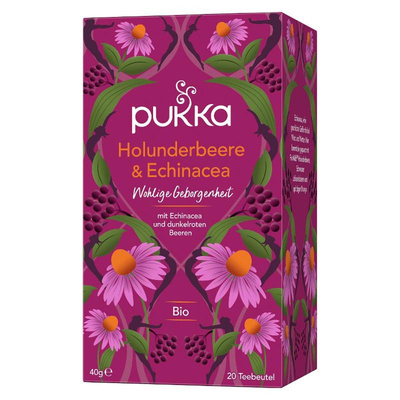 Produktfoto zu Holunderbeere & Echinacea Tee