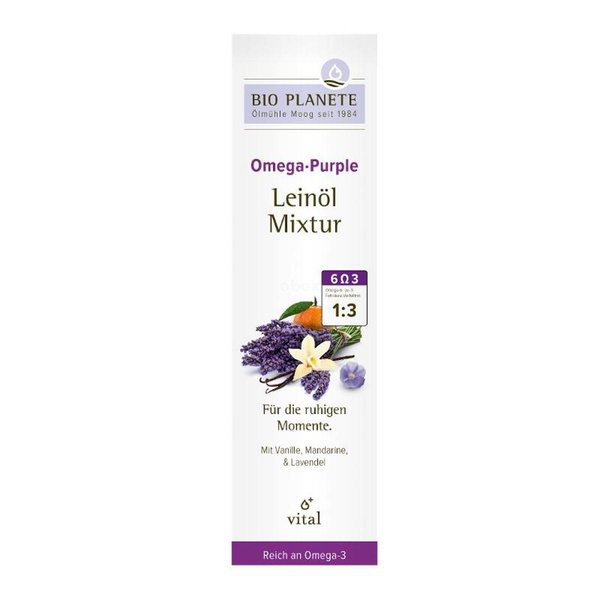 Produktfoto zu Leinöl Mixtur Omega Purple