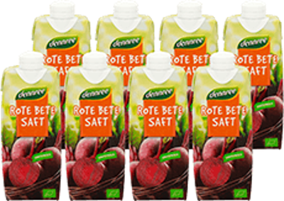 Produktfoto zu Rote Bete Saft Gebinde