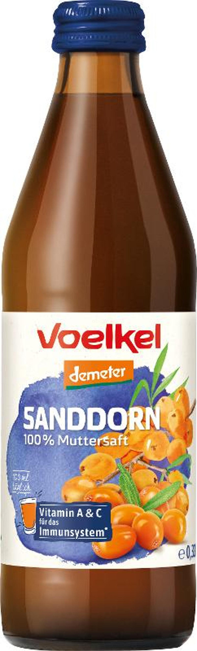 Produktfoto zu Sanddorn 100% Muttersaft