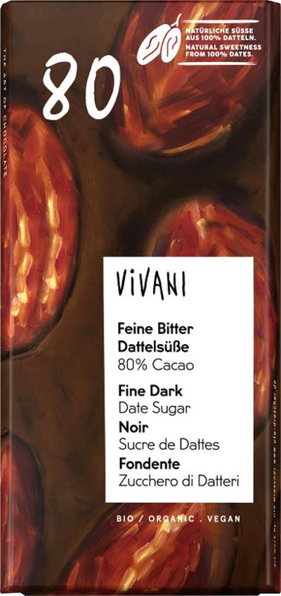 Produktfoto zu Feine Bitter Dattel 80%
