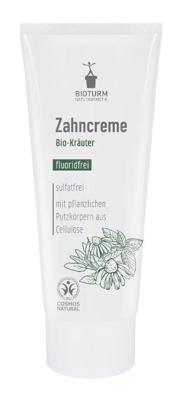 Produktfoto zu Zahncreme Bio Kräuter fluoridfrei