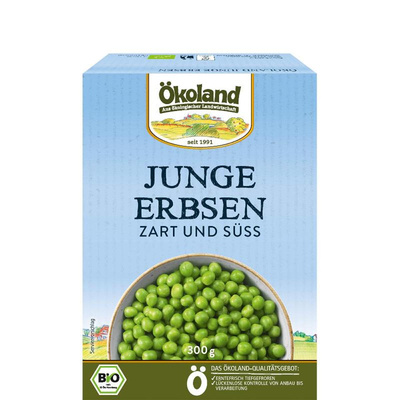 Produktfoto zu Junge Erbsen zart & süß