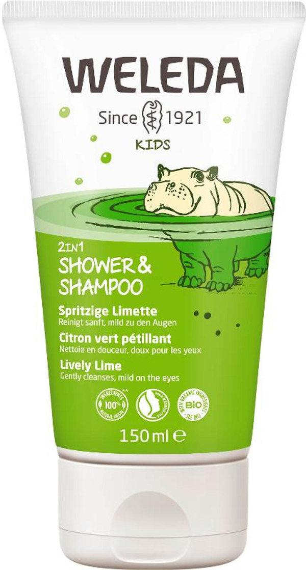 Produktfoto zu Kids 2in1 Shower & Shampoo Limette