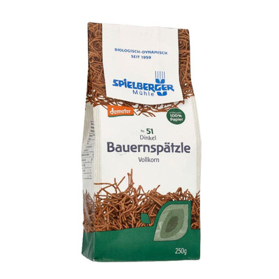 Produktfoto zu Bauernspätzle Dinkel-Vollkorn