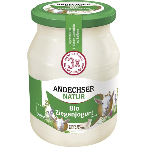 Produktfoto zu Ziegenjoghurt Natur