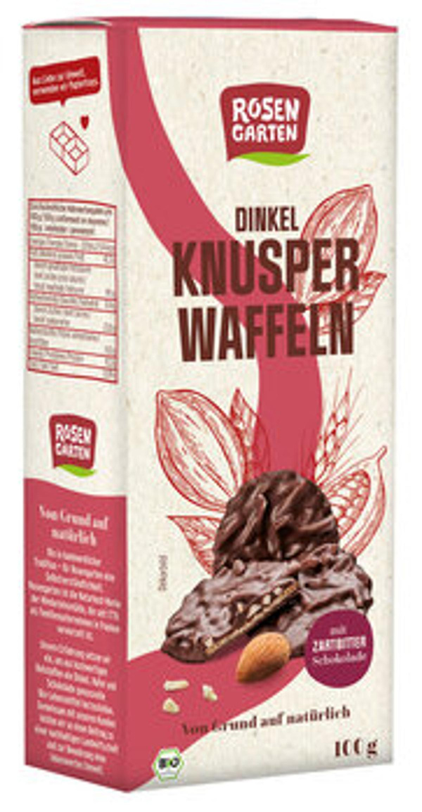 Produktfoto zu Dinkel Knusper Waffeln