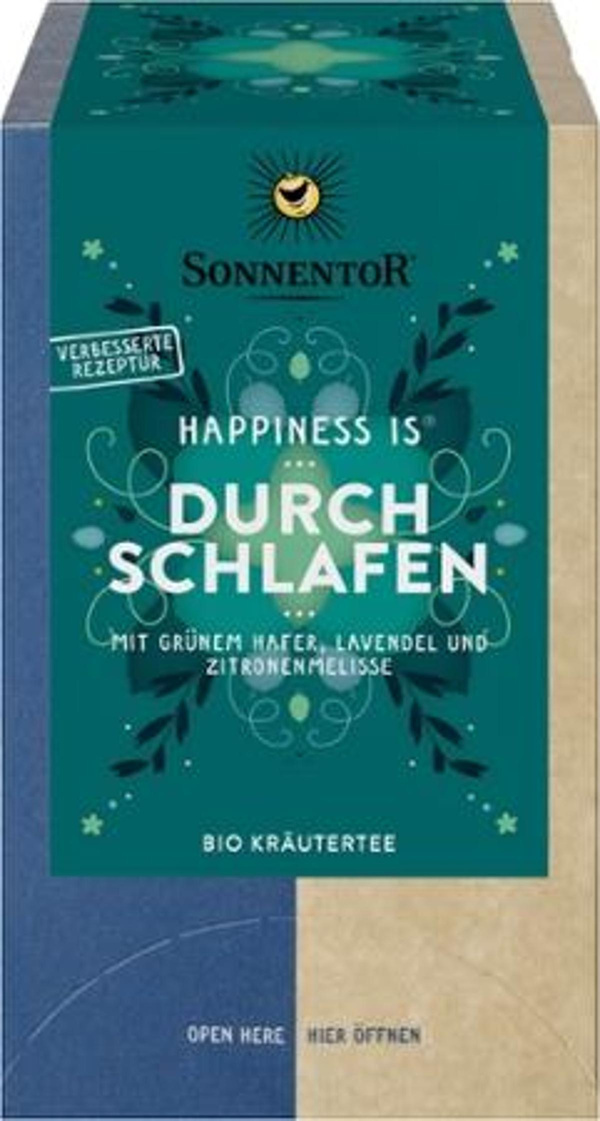 Produktfoto zu Happiness is - Durchschlafen Tee