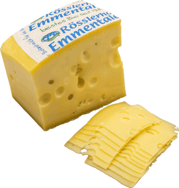 Produktfoto zu Emmentaler rindengereift in Scheiben