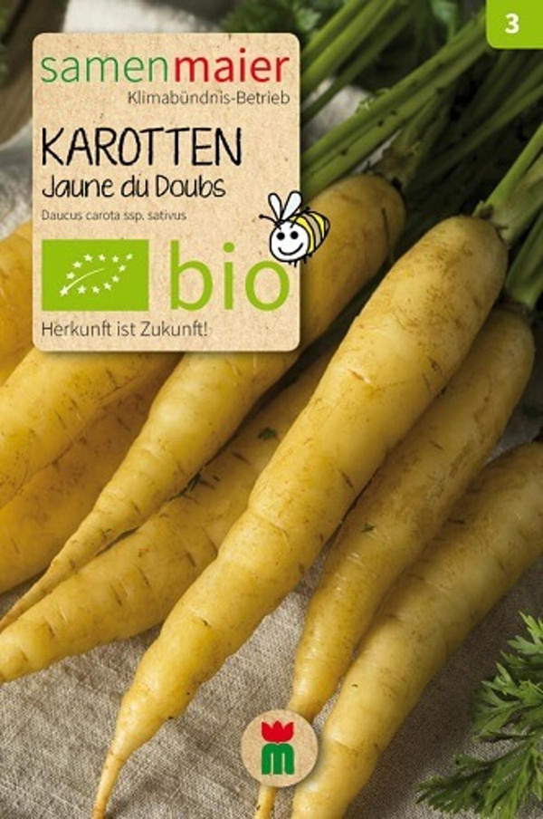 Produktfoto zu Saatgut Karotten Jaune du Doubs