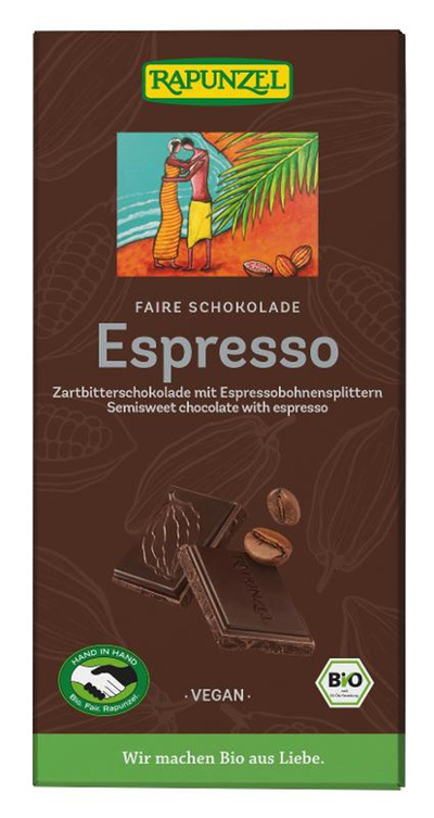 Produktfoto zu Schokolade Zartbitter Espresso