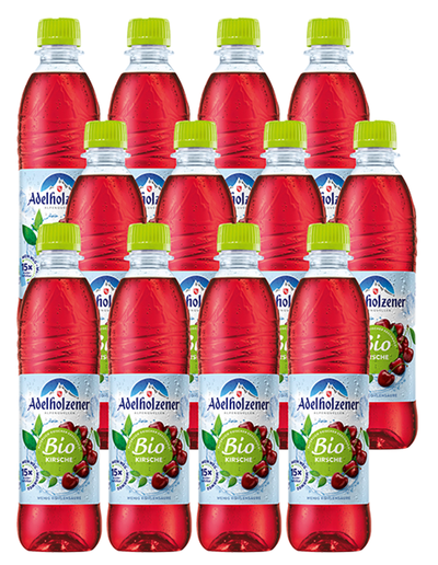 Produktfoto zu Adelholzener Kirsch-Schorle Kasten