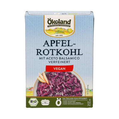 Produktfoto zu Apfel-Rotkohl