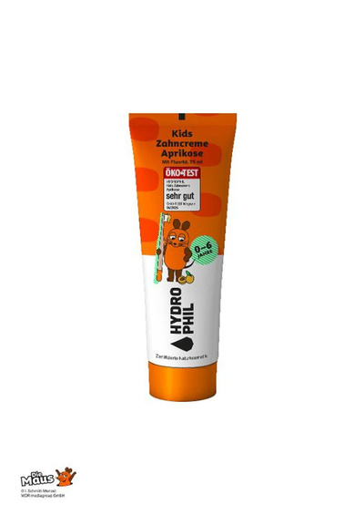Produktfoto zu Zahncreme für Kinder Aprikose