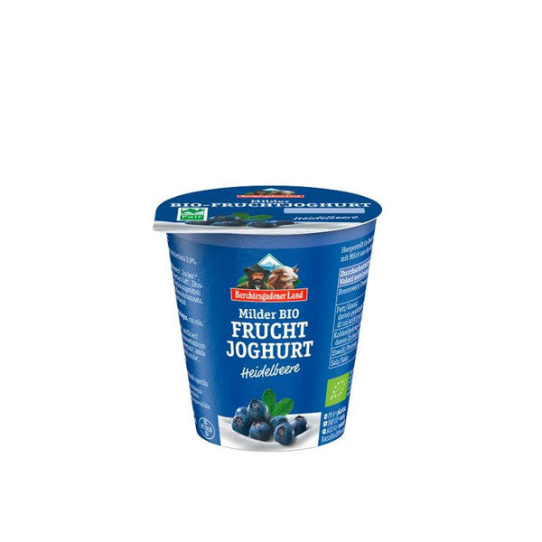 Produktfoto zu Frucht Joghurt Becher Heidelbeere