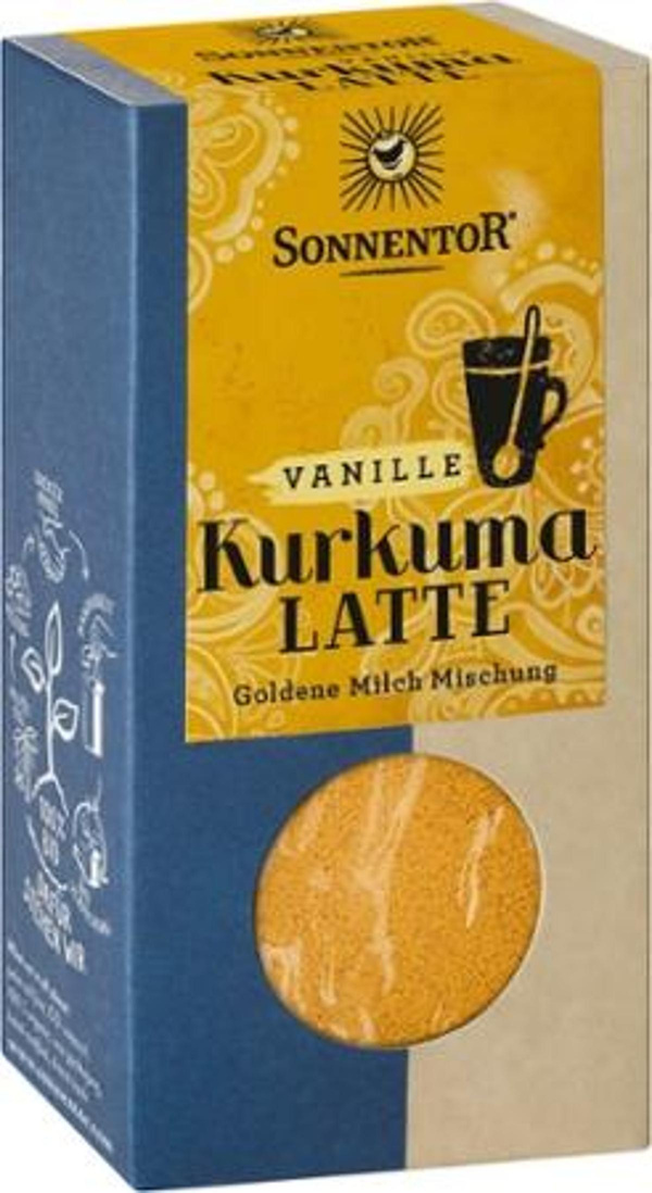 Produktfoto zu Kurkuma-Latte Vanille Tüte