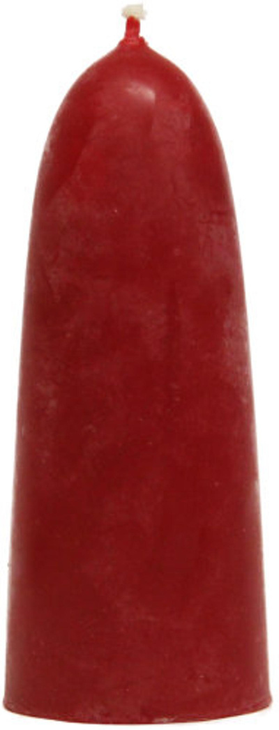 Produktfoto zu Dicke Kerze rot aus Höhenberg