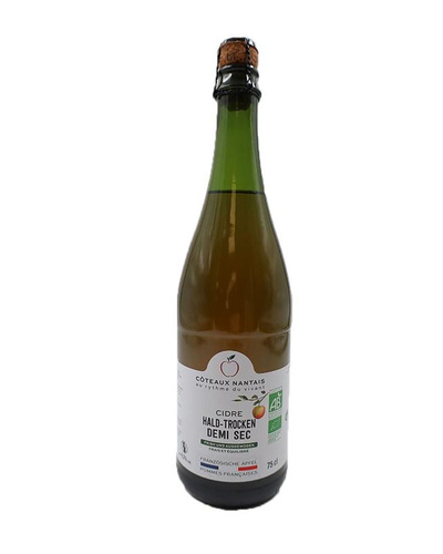 Produktfoto zu Cidre Bouché Demi-Sec (Apfelperlwein)