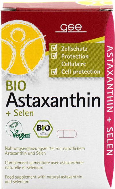 Produktfoto zu Astaxanthin + Selen Kapseln