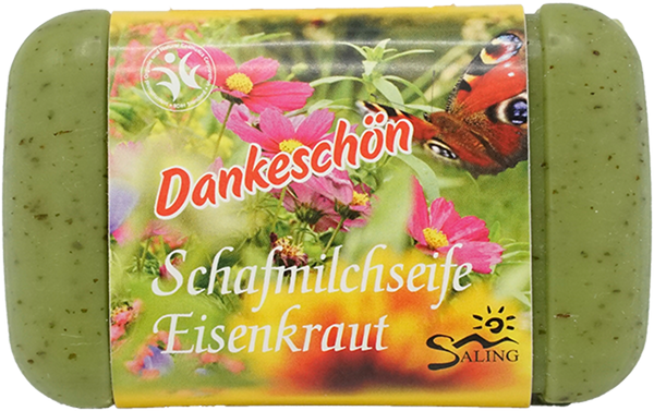 Produktfoto zu Schafmilchseife "Dankeschön" Eisenkraut