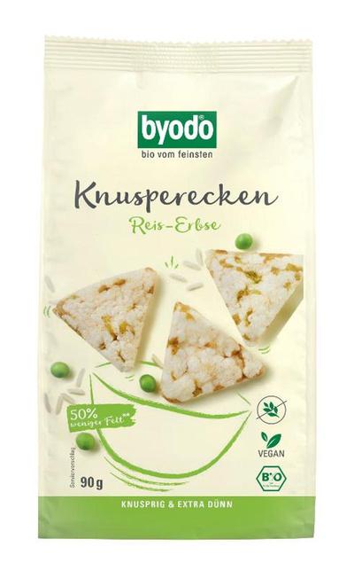 Produktfoto zu Knusperecken Reis Erbse