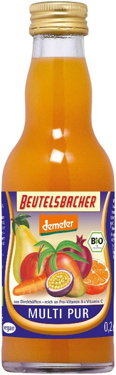 Produktfoto zu Multi Pur Saft 0,2 Liter
