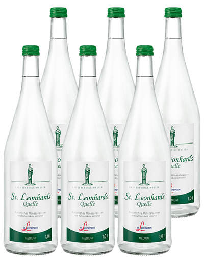 Produktfoto zu St. Leonhards Medium 6 x 1 l