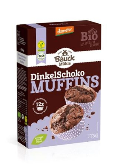 Produktfoto zu Backmischung Dinkel-Muffins Schoko