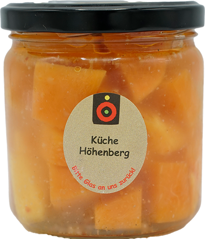 Produktfoto zu Kürbis mit Chili aus Höhenberg
