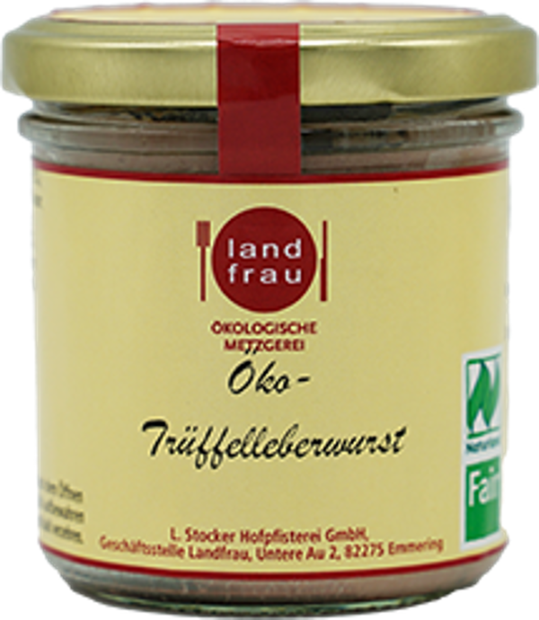 Produktfoto zu Öko-Trüffelleberwurst
