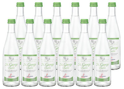 Produktfoto zu St. Leonhards Georgsquelle medium 12 x 0,33 Liter