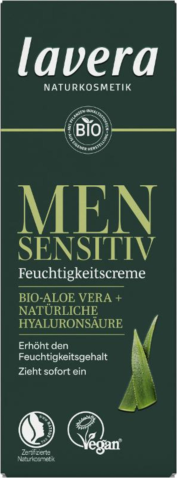 Produktfoto zu Men Sensitive Feuchtigkeitscreme Lavera