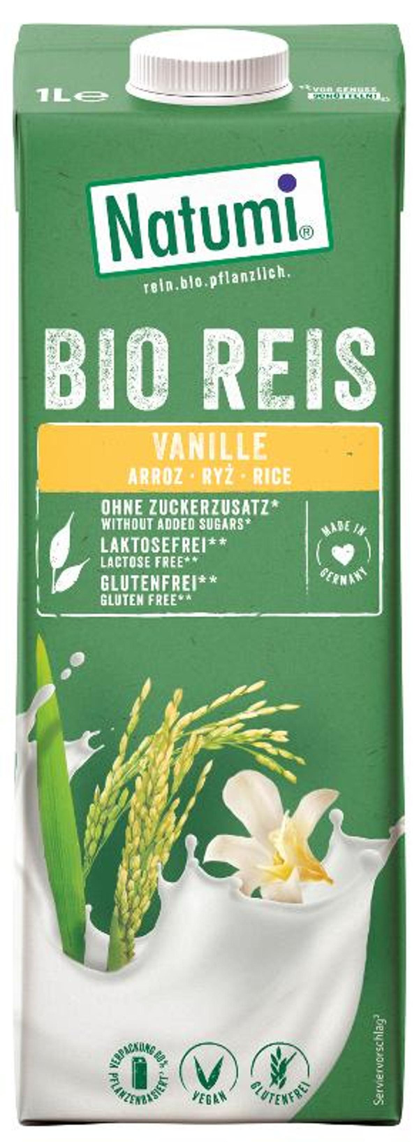 Produktfoto zu Reis-Drink Vanille