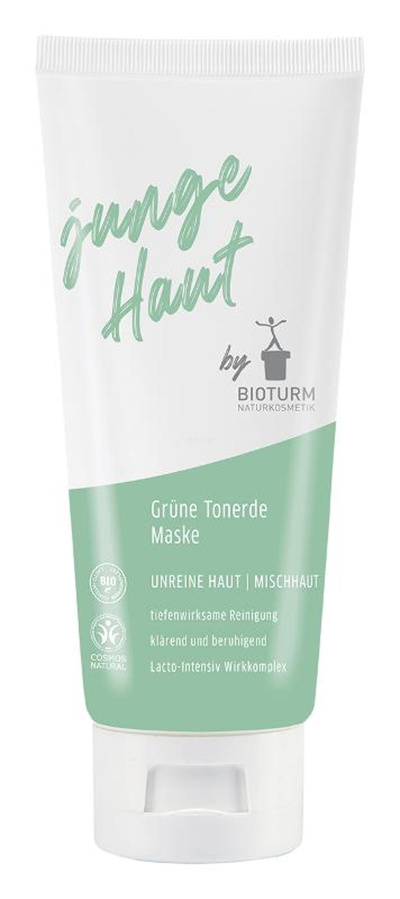 Produktfoto zu Grüne Tonerde Maske junge Haut