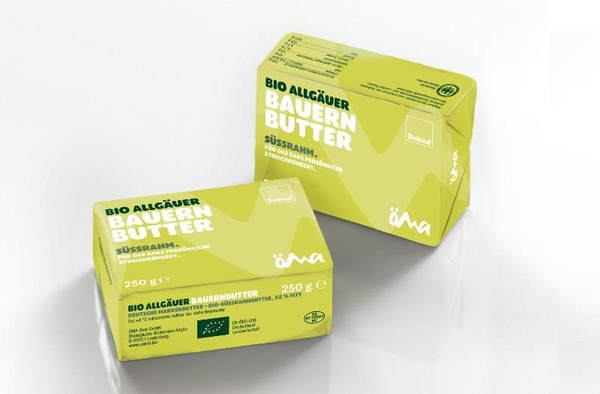 Produktfoto zu Allgäuer Süßrahmbutter