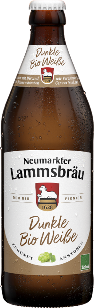 Produktfoto zu Lammsbräu Dunkle Weiße