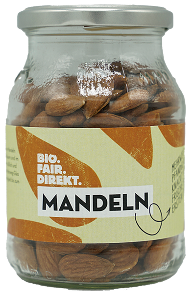 Produktfoto zu Mandeln im Glas