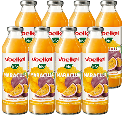 Produktfoto zu Maracuja Nektar 8 x 0,5 l