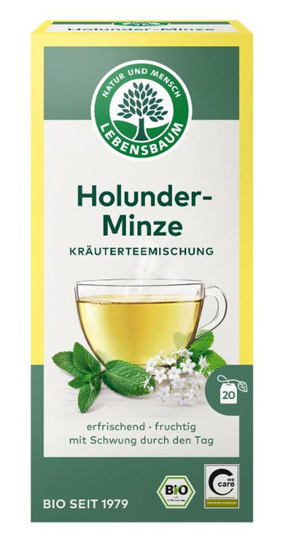 Produktfoto zu Holunder-Minze Tee